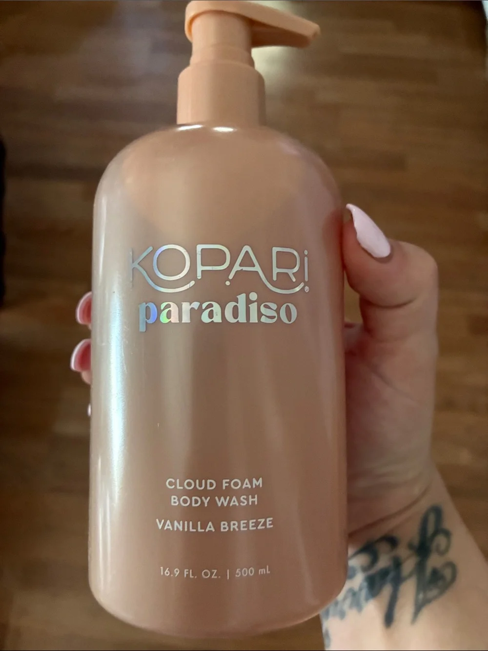 Kopari Paradiso Vanilla Breeze Cloud Foam Body Wash - Peach Tone